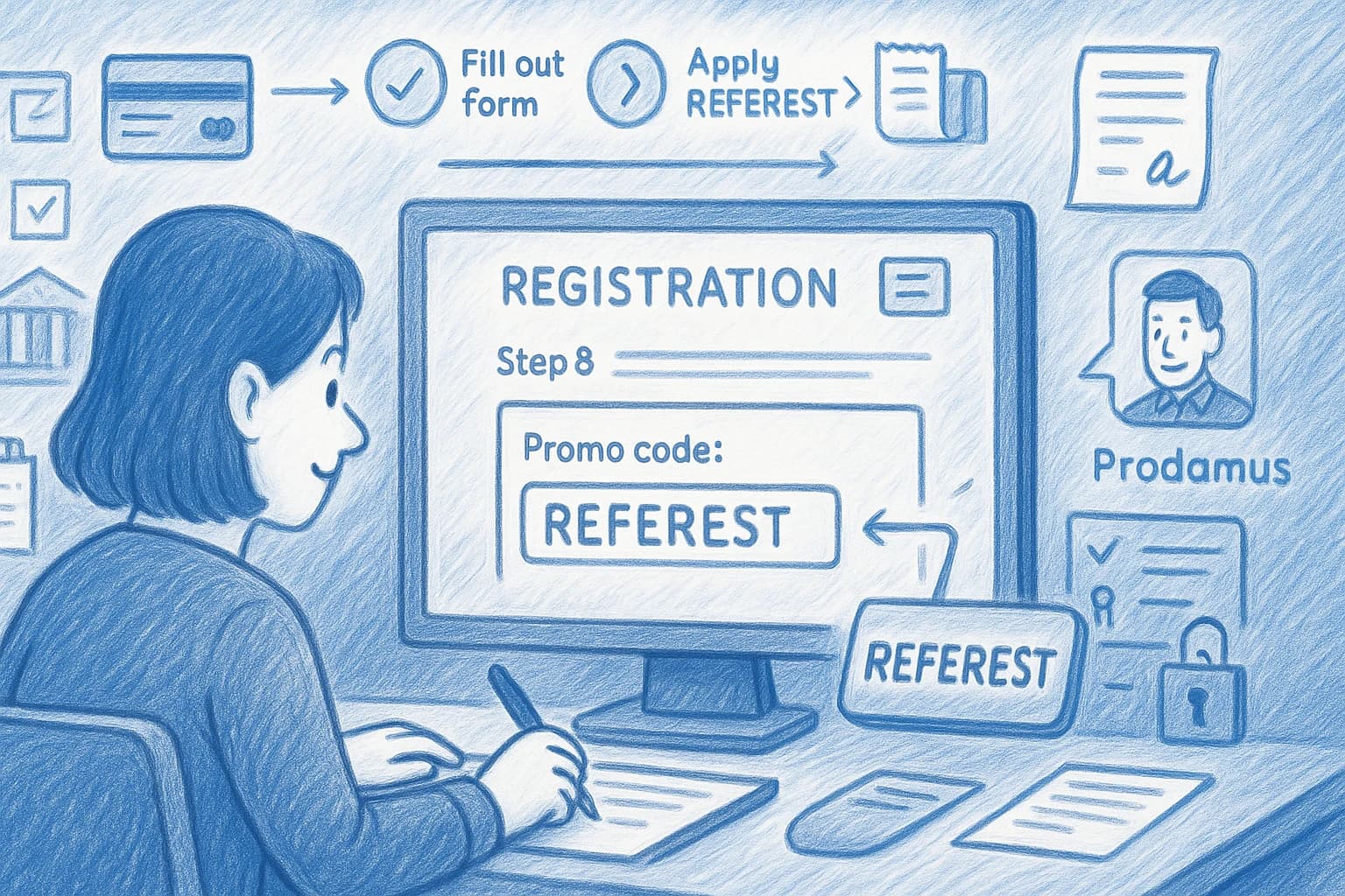 Как подключить Продамус